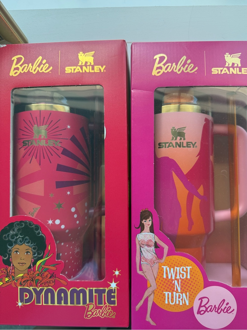 Stanley Barbie Collab - Dynamite and Twist N’ Turn Paired